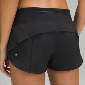lululemon athletica Women's Jet Black Athletic Shorts